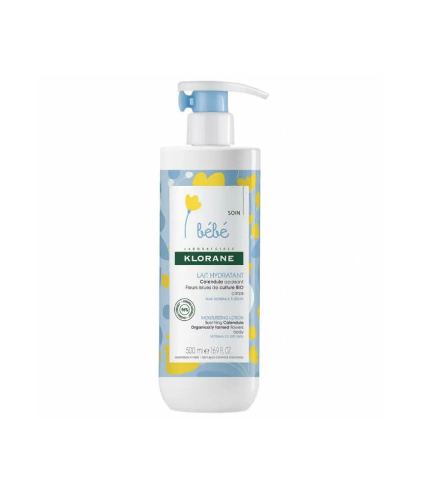 Crème lavante hydratante Klorane Bébé 500ml