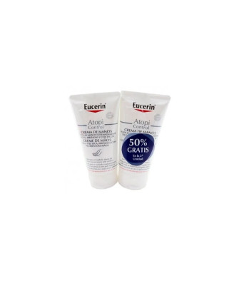 Crème mains Eucerin Atopi Control : Douceur en double pack