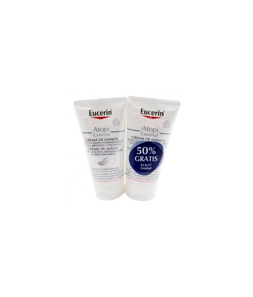 Crème mains Eucerin Atopi Control : Douceur en double pack