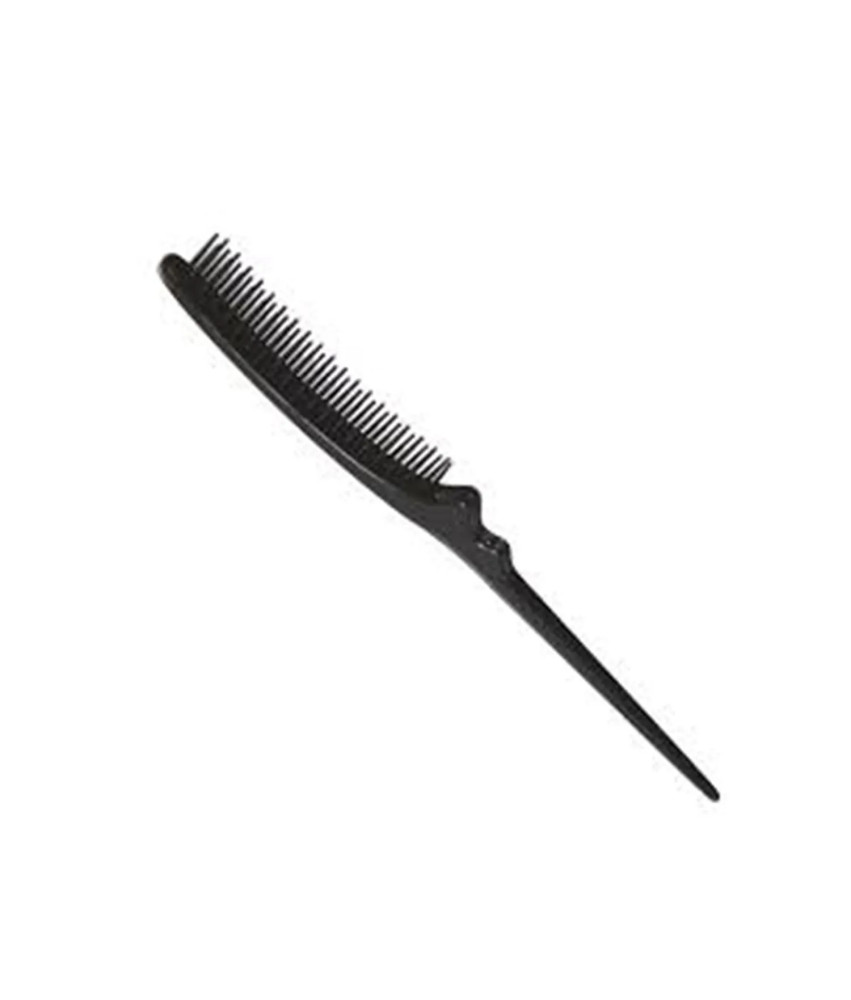 Brosse à Gaufrer Courbée Eurostil en Plastique Noir