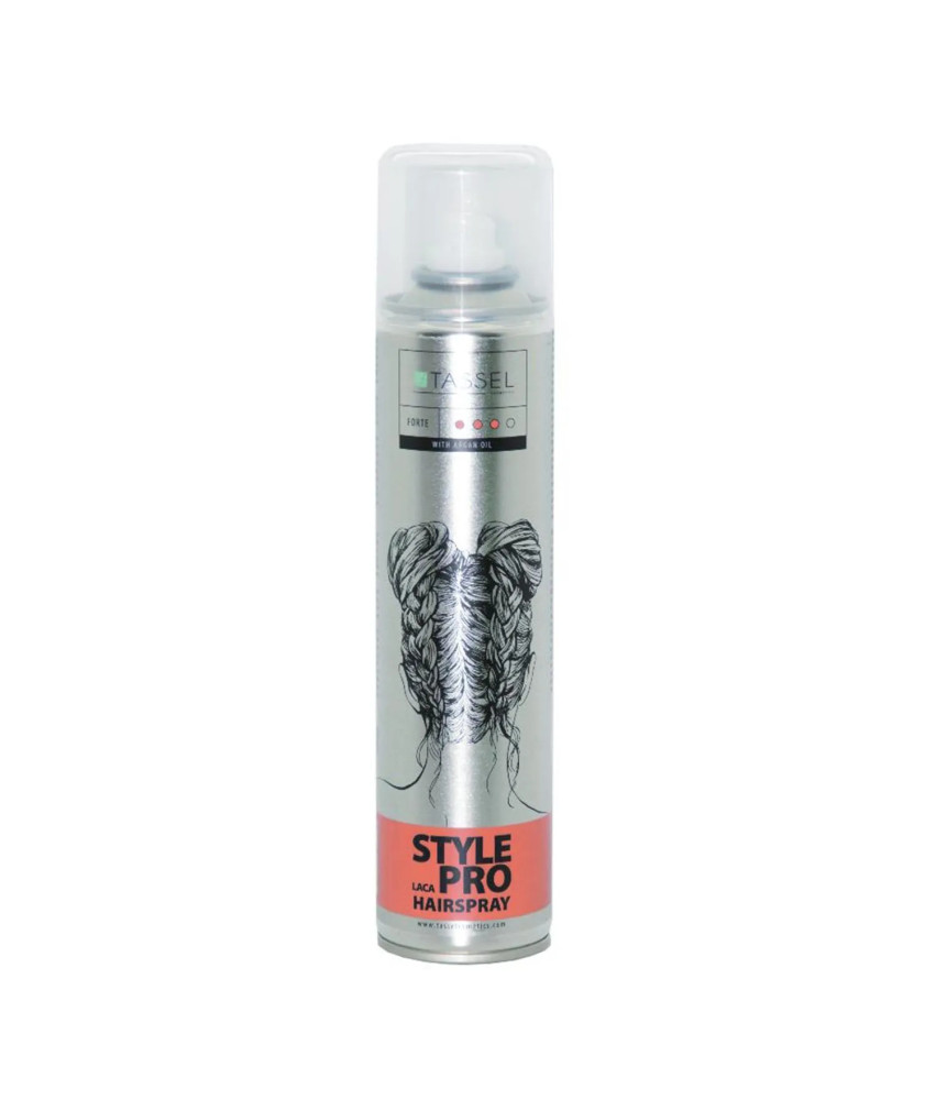 Laque Eurostil Tassel Style Pro Forte 300ml: pour une tenue irrésistible!
