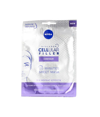 Masque Facial Nivea Hyaluron Cellular Filler Contour - Révélez votre jeunesse