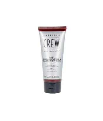 American Crew 2 en 1 Visage et Barbe 100ml - Hydratation et Revitalisation