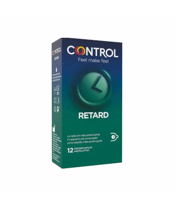 Contrôle Retard Control 12 Unités Longueur Nominale 54mm