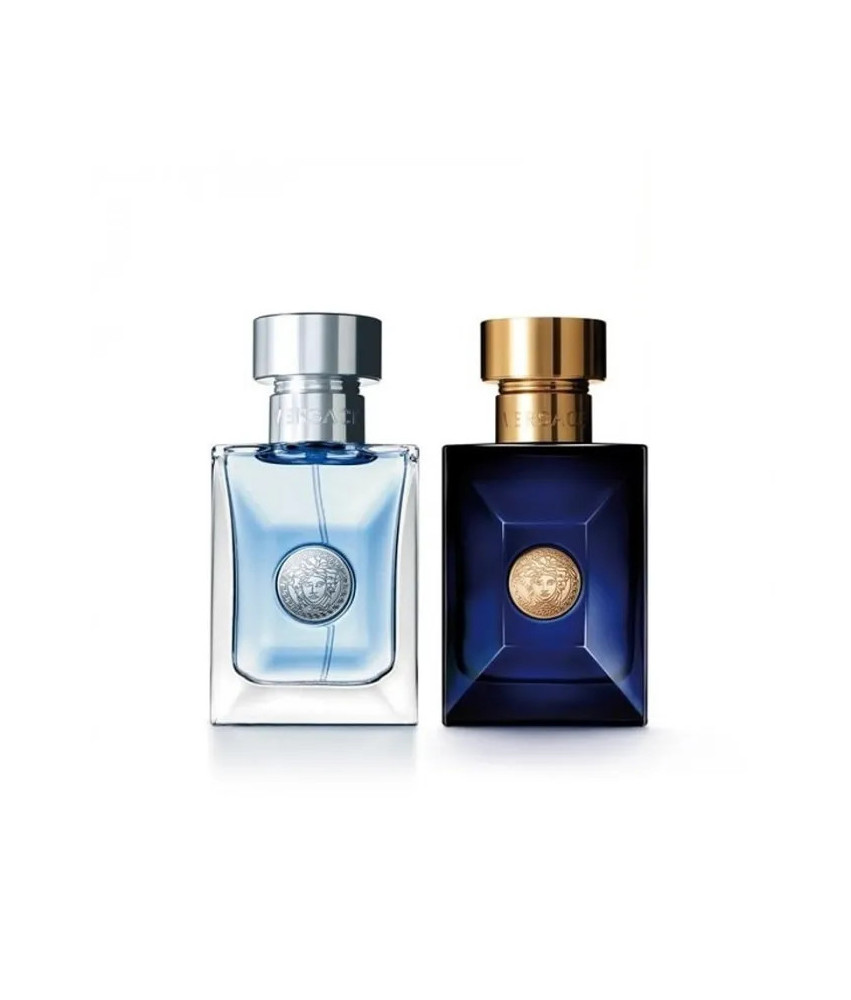 Ensemble 2 pièces Versace Dylan Blue Man + Pour Homme Eau De Toilette 30ml