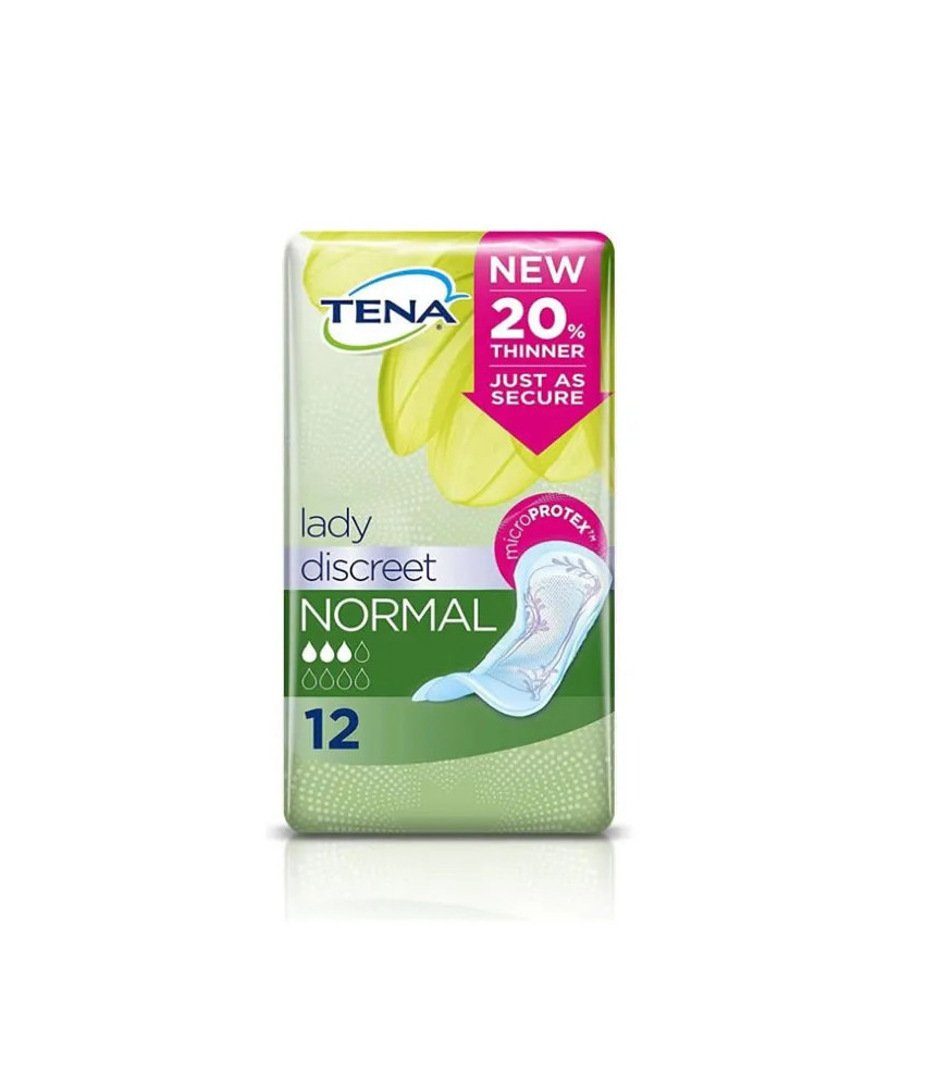 Tena Lady Normal Discreet 12 Unités - Protection discrète