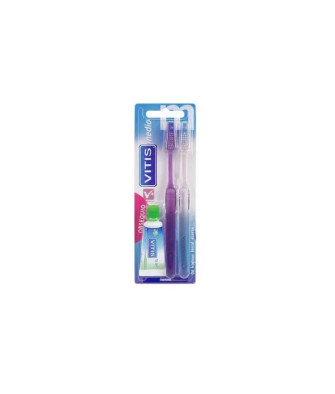 Brosse Vitis Duplo Medium + Anticaries 15ml