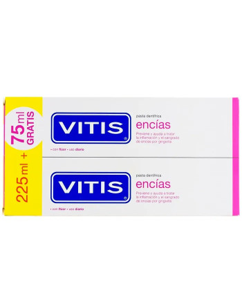 Pâte dentifrice Vitis Gum 2x150ml formidable pour la santé bucco-dentaire