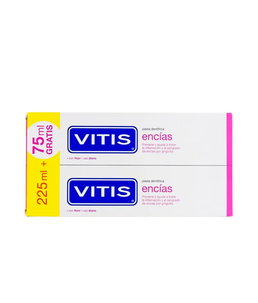 Pâte dentifrice Vitis Gum 2x150ml formidable pour la santé bucco-dentaire