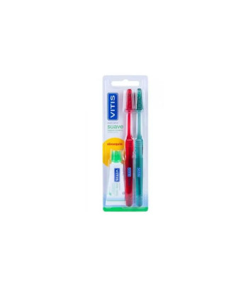 Duo VITIS Brosse À Dents + Pâte Souple 15ml