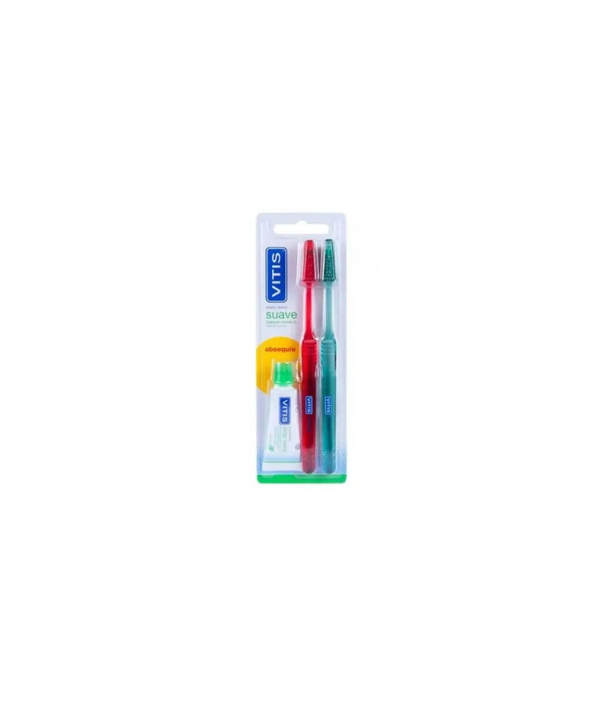 Duo VITIS Brosse À Dents + Pâte Souple 15ml