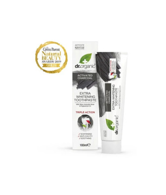 Dentifrice au Charbon Dr. Organic 100ml