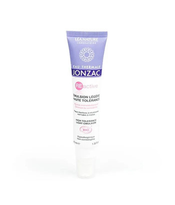 Emulsion légère Jonzac Reactive Haute Tolérance -  Soins doux pour la peau