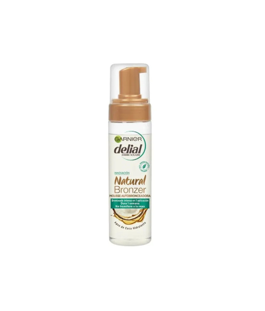 Obtenez un hâle naturel avec la Mousse Auto-Bronzante Delial 200ml