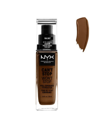 Fond de teint Nyx Can't Stop Won't Stop Walnut 30ml
