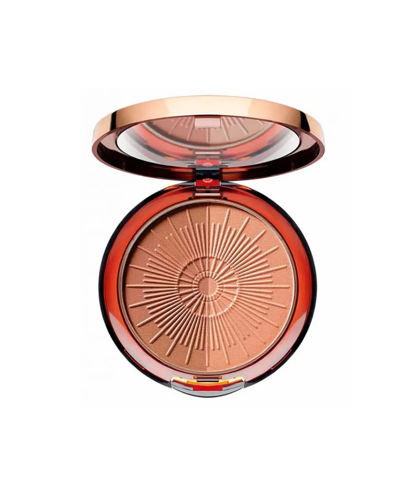 Poudre Bronzante Artdeco Compact Longue Tenue 50 Amande