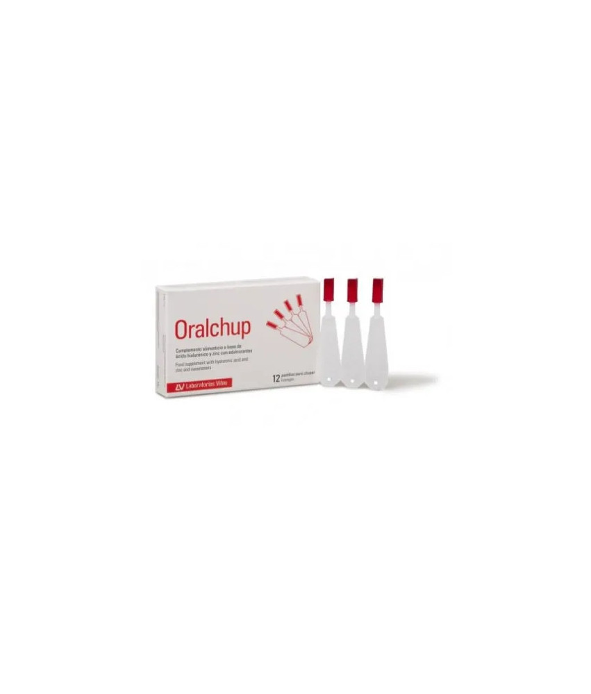 Délicieuses pastilles pour sucer Oralchup - Pack de 12