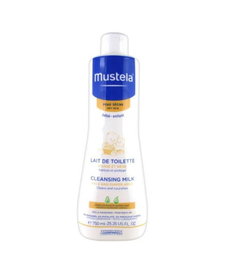 Lait De Toilette Mustela Peau Sèche 750ml