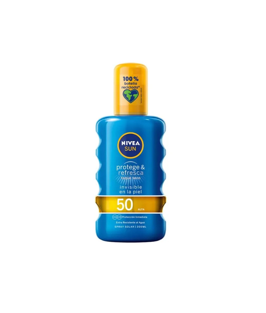 Protection solaire Nivea SPF50 en spray rafraîchissant 200ml