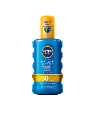 Protection solaire Nivea SPF50 en spray rafraîchissant 200ml