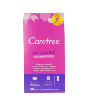 Absorbez l'humidité en toute fraîcheur avec Carefree Protector Maxi 36 Unités
