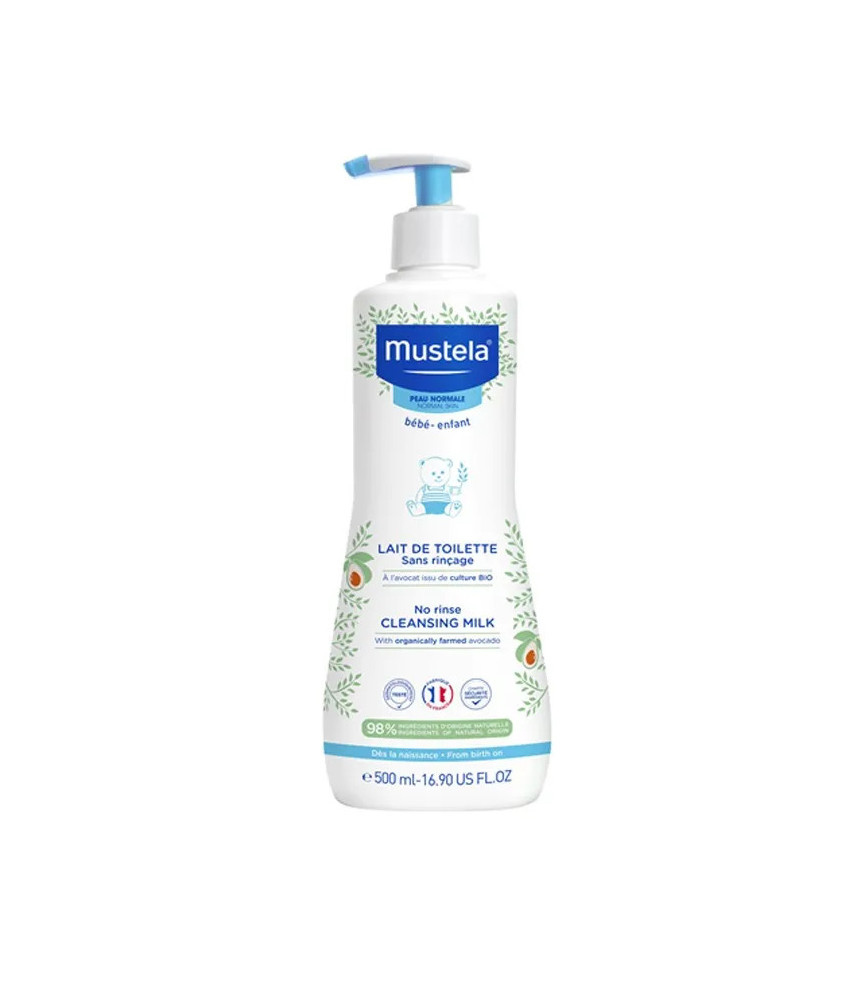 Mustela Lotion Nettoyante 500ml: Douceur pour la peau