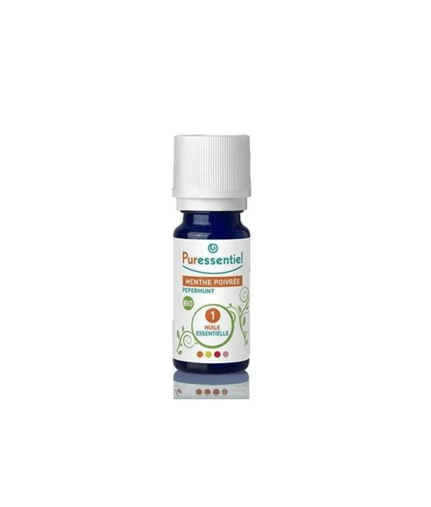 Huile Essentielle Menthe Poivrée 5ml - Rafraîchissez vos sens avec Puressentiel