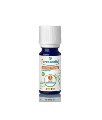 Huile Essentielle Menthe Poivrée 5ml - Rafraîchissez vos sens avec Puressentiel