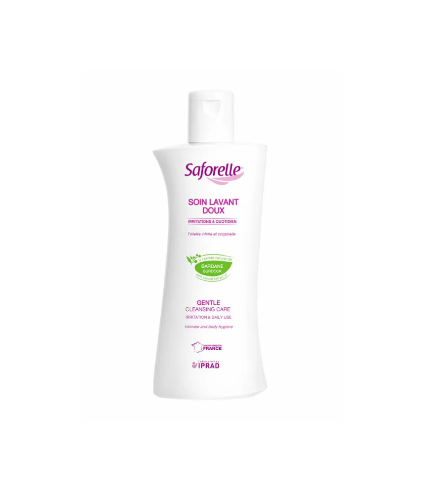 Nettoyez en douceur avec Saforelle Savon Liquide Intime 250ml