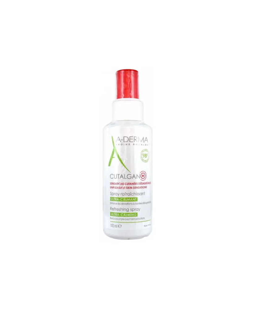 Soulagez rapidement les peaux irritées avec A-Derma Cutalgan Spray Apaisant 100ml