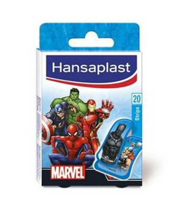 Pansements Hansaplast Kids Marvel 20 - Soyez prêt pour les petits héros
