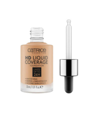 Fond de teint Catrice HD longue tenue Camel Beige 30ml