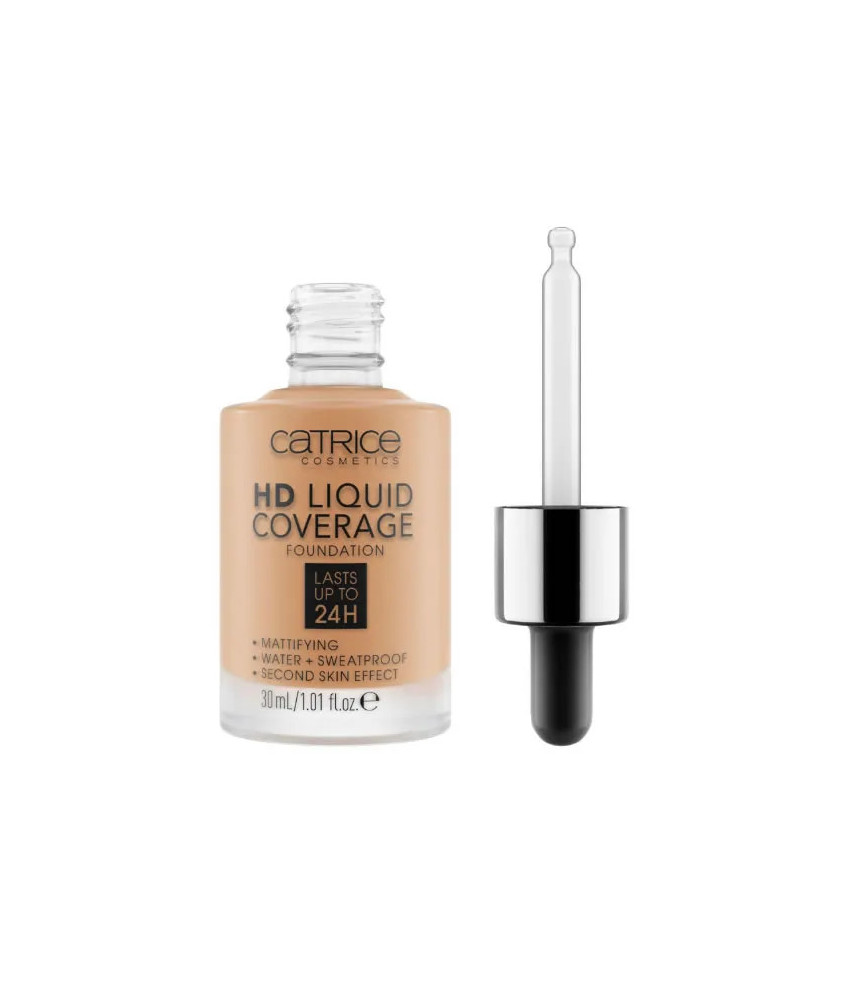 Fond de teint Catrice HD longue tenue Camel Beige 30ml