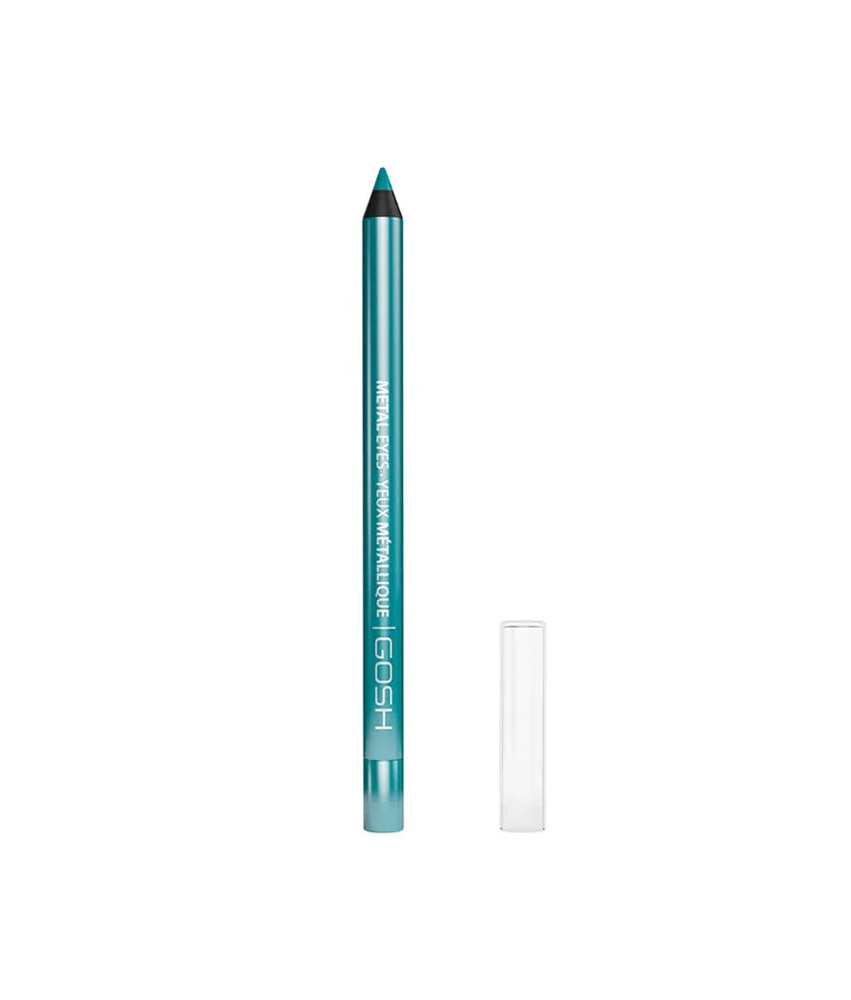 Stylo eyeliner turquoise waterproof Gosh Metal Eyes 005