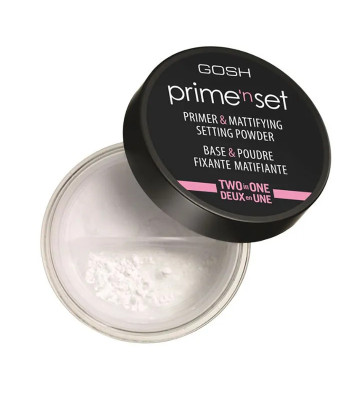 GOSH Velvet Touch Prime´n Set 2en1 Transparent - Base et Fixation