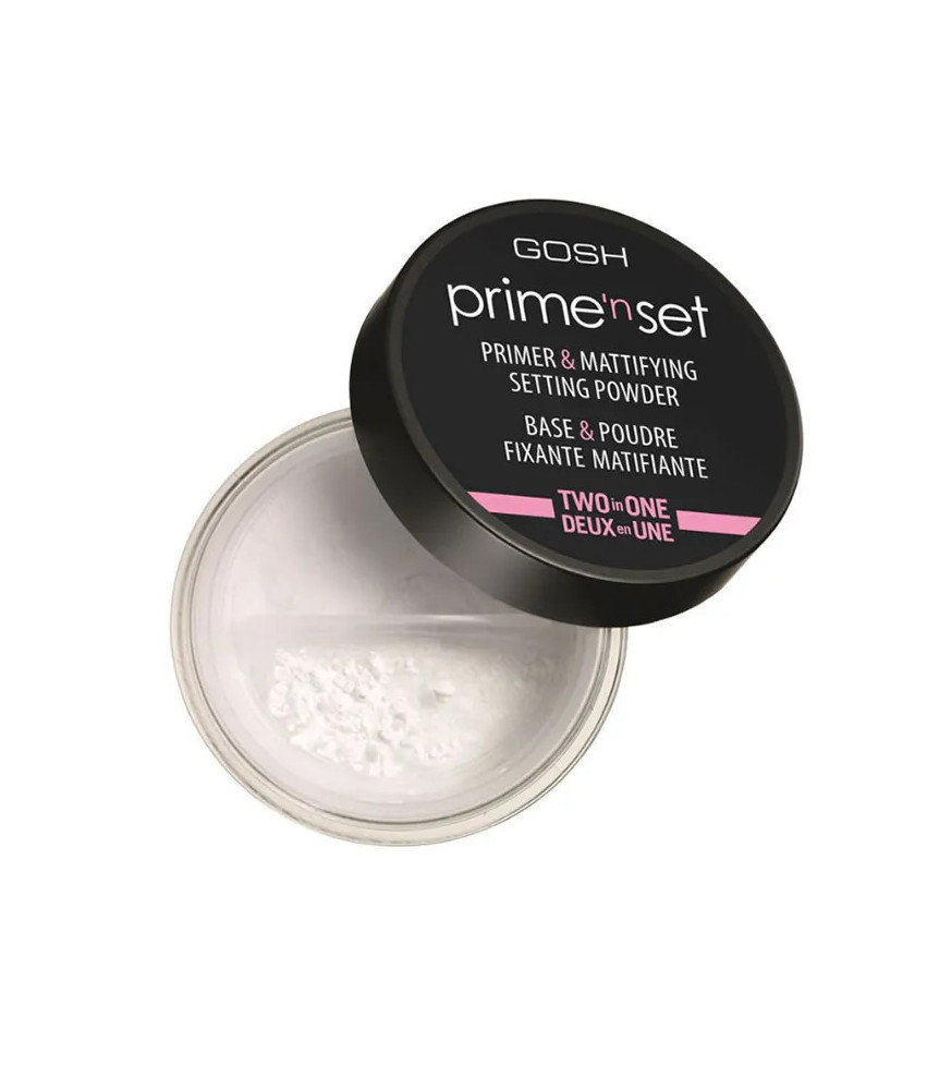 GOSH Velvet Touch Prime´n Set 2en1 Transparent - Base et Fixation