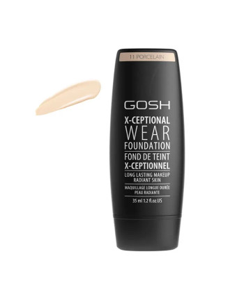 Fond de teint longue tenue Gosh X-Ceptional Wear 11 Porcelain 35ml