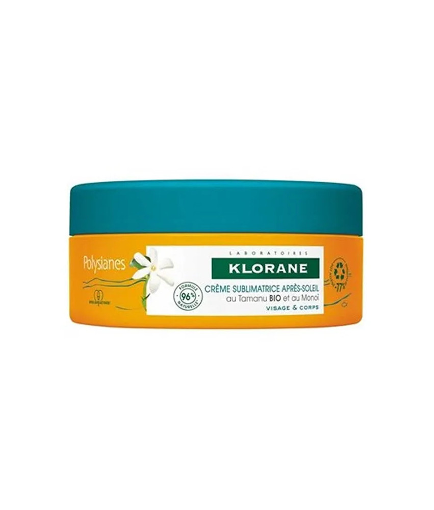 Crème Sublimante Après-soleil Klorane Polysianes 200ml