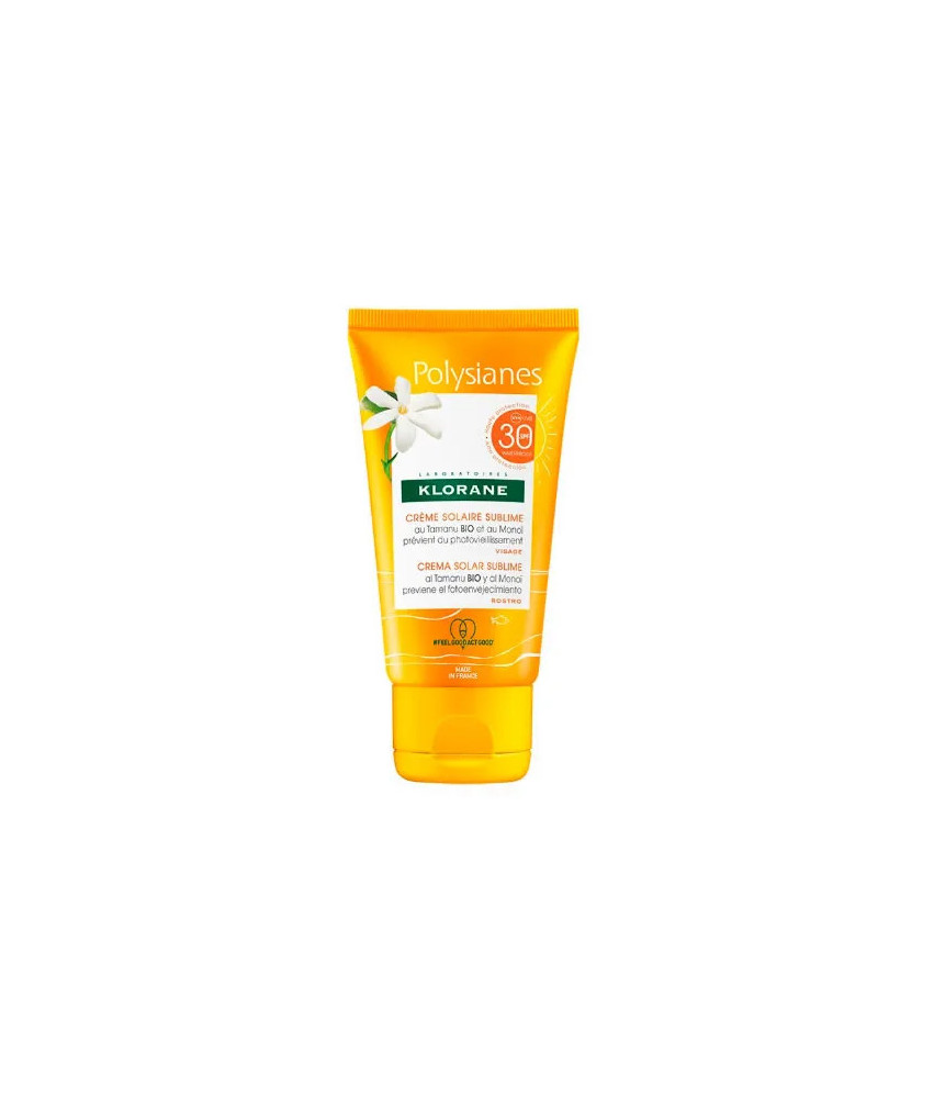 Crème solaire visage SPF30 Polysianes Sublime 50ml