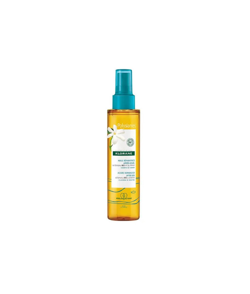 Ravivez votre peau avec l'huile après-soleil Polysianes 150ml