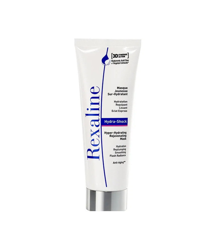Masque Jeunesse Sur-Hydratant Rexaline 3D Hydra-Shock 75ml