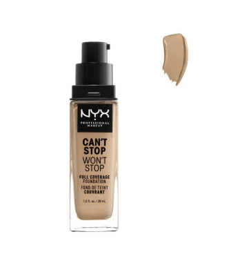 Fond de teint NYX Can't Stop Won't Stop, Beige doux 30ml