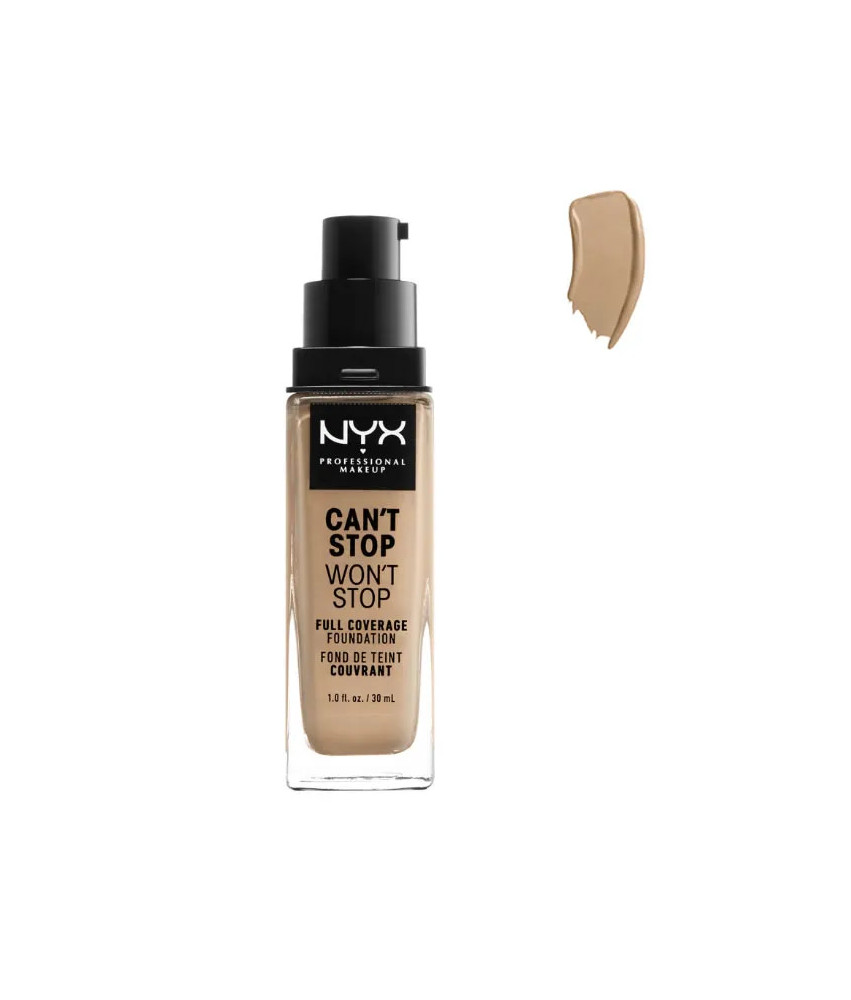 Fond de teint NYX Can't Stop Won't Stop, Beige doux 30ml