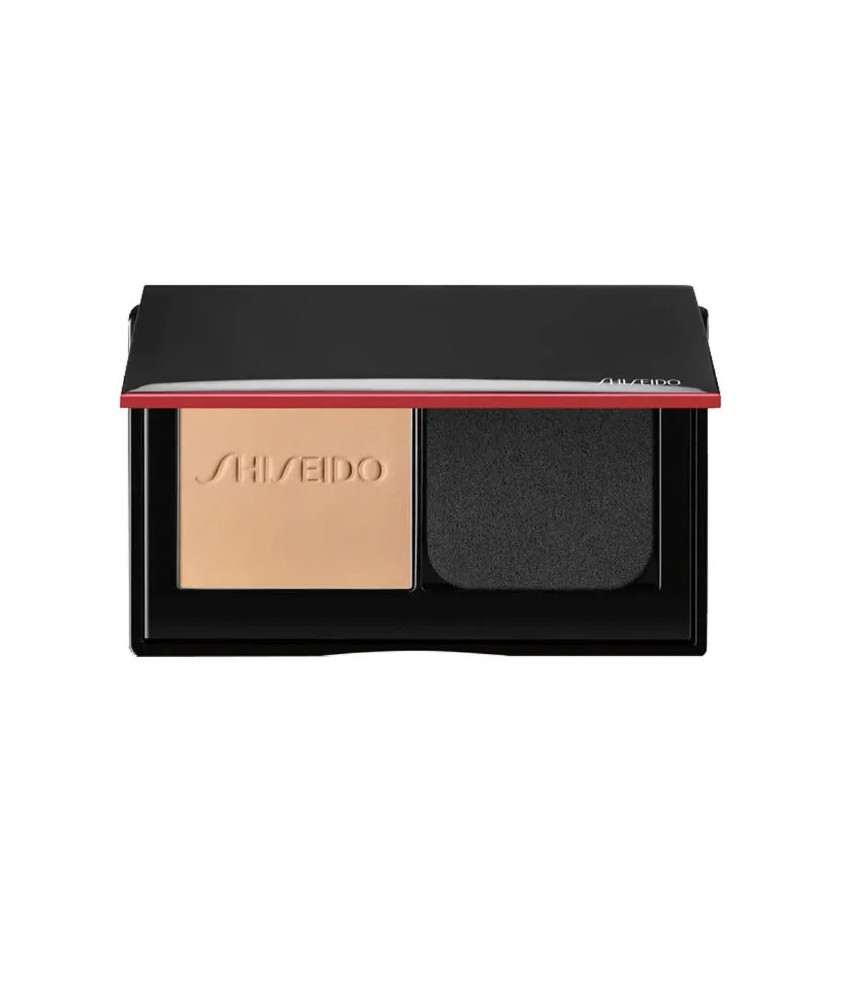 Un teint parfait avec Shiseido Synchro Skin Powder Foundation 160