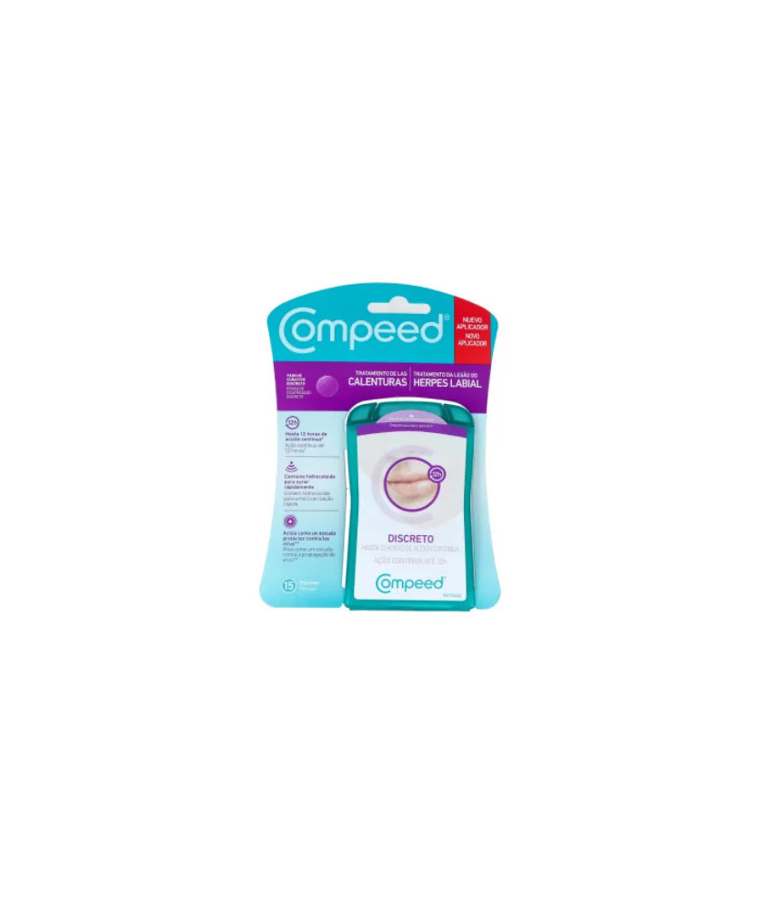 Patchs Compeed pour Boutons de Fièvre: 15 unités