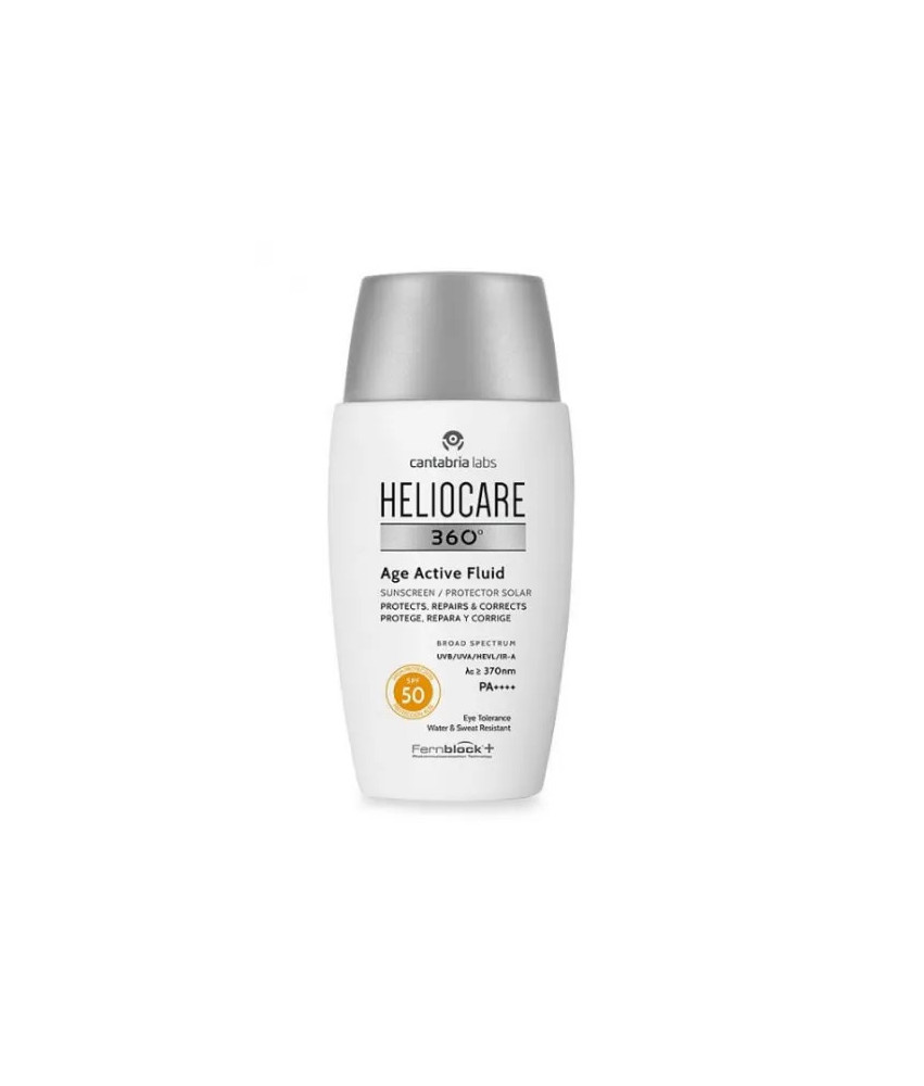 Crème solaire Heliocare 360 Age Active Fluide SPF50 50ml