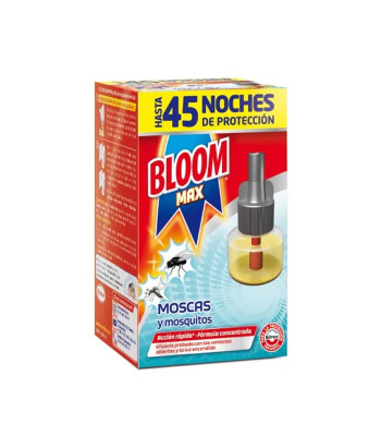 Recharge Liquide Électrique Bloom Max contre les Mouches et Moustiques