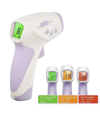 Thermomètre Infrarouge Frontal HT-668: Précision Sans Contact