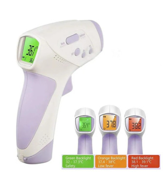 Thermomètre Infrarouge Frontal HT-668: Précision Sans Contact