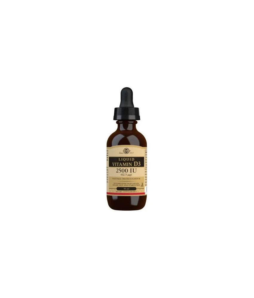 Renforcez votre santé avec Solgar Vitamine D3 2500 ui - Complément alimentaire